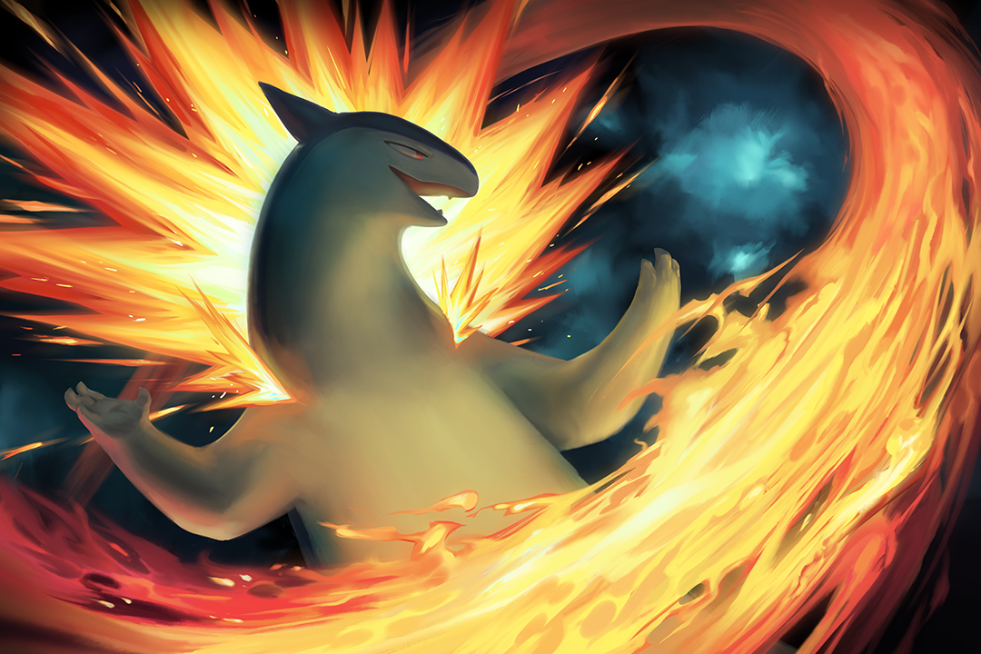 Typhlosion Playmat