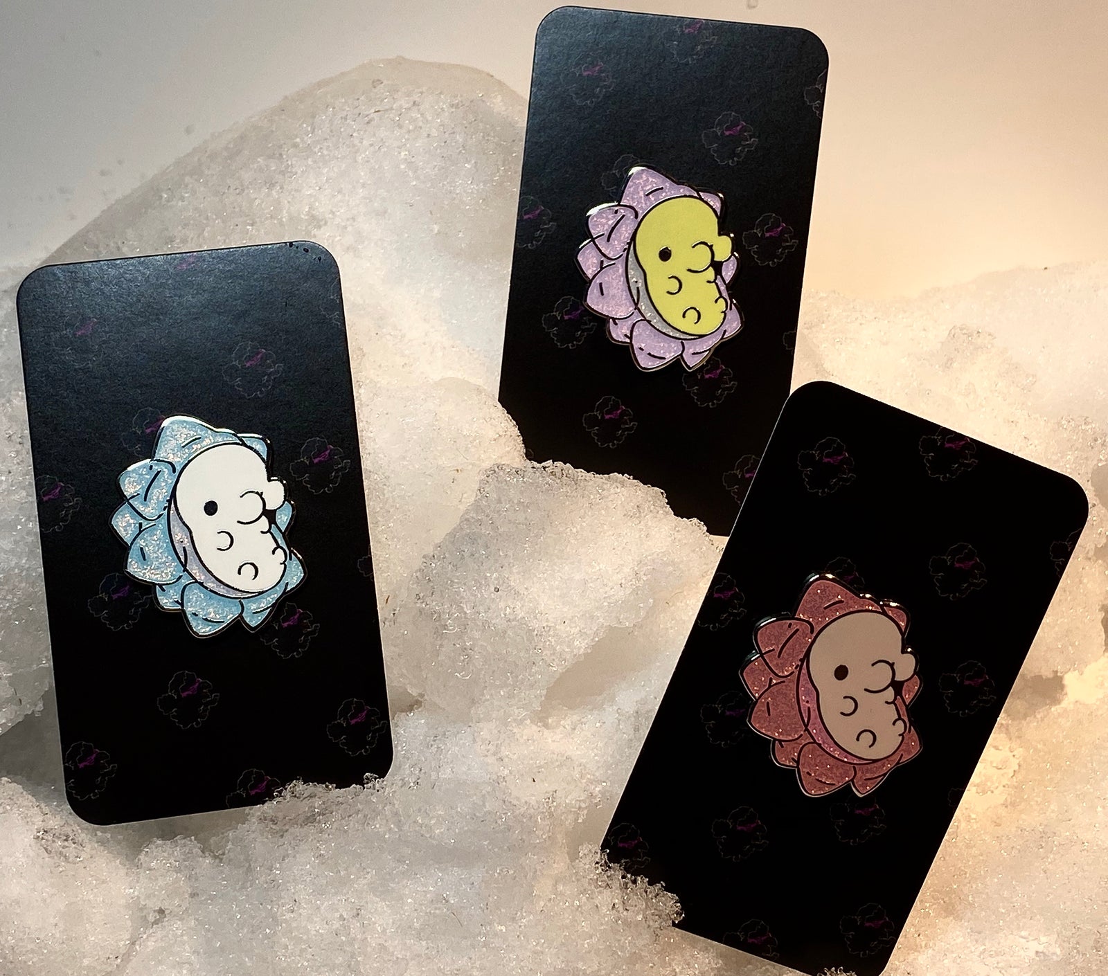Sparkle Snom Pins