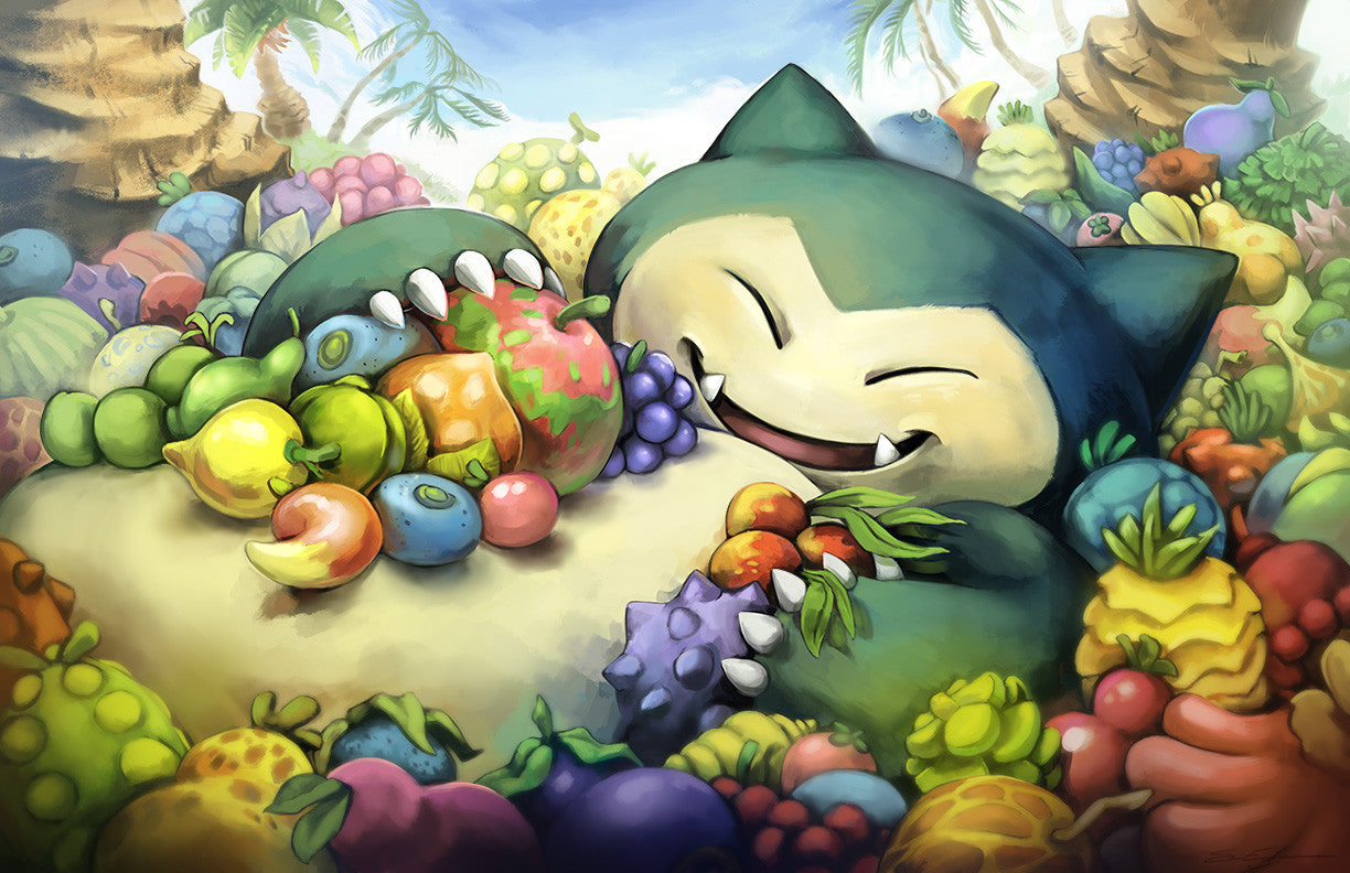Snorlax Print